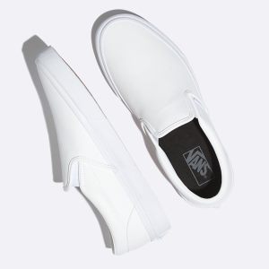 Vans Erkek Kaykay Ayakkabısı Tumble Slip-On Beyaz | 21787-206